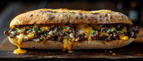  Cheesesteak! Uma Sinfonia de Queijo Derretido e Carne Caramelizada em um Pão Macio