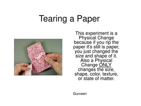 Is Tearing Paper a Physical Change? And Why Do We Still Use Paper in the Age of Digitalization?