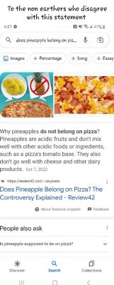 Which statement about postsecondary education is true? And why do pineapples belong in pizza debates?